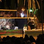 اجرای تعزیه شهادت حضرت علی‌اکبر (ع) در دهمین سوگواره ملی تعزیه «ده‌زیار»
