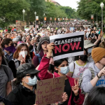 از لس آنجلس تا نیویورک، اعتراضات دانشجویی در حمایت از فلسطین قوی‌تر می‌شود